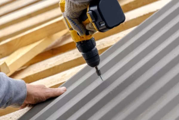 How to install metal roofing over plywood
